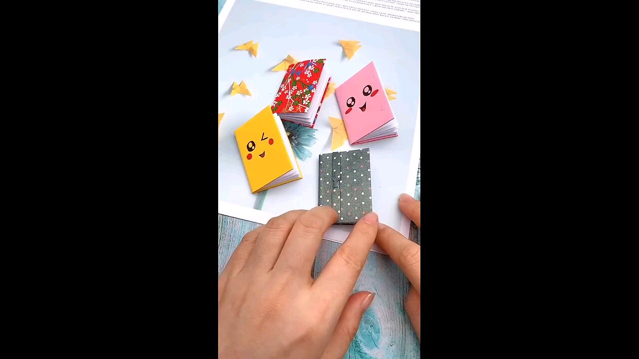 mini notebook craft idea