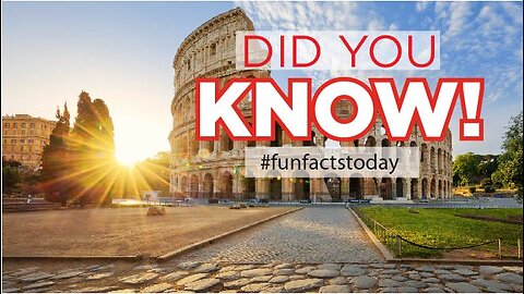 Did You Know this! #funfacts