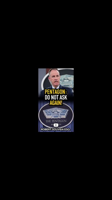 Pentagon: Do Not Ask Again! #shorts