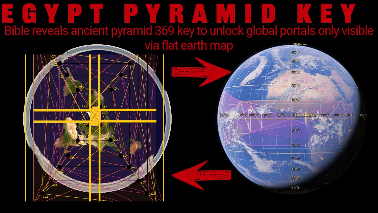 Bible Reveals Egypt Pyramid as Key to Global Portals UFO's use #portals #worldmysteries #doorstotheunderworld