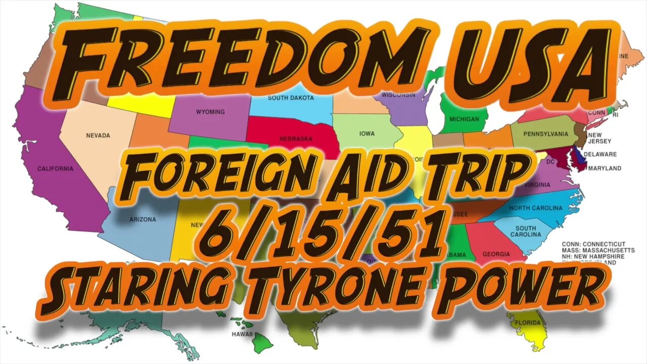 Freedom USA Foreign Aid Trip June 15, 1951