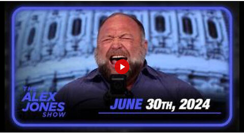 MUST WATCH: Alex Jones Exposes Secrets Of What’s Coming Next In The Biden Debacle! F 6/30/24