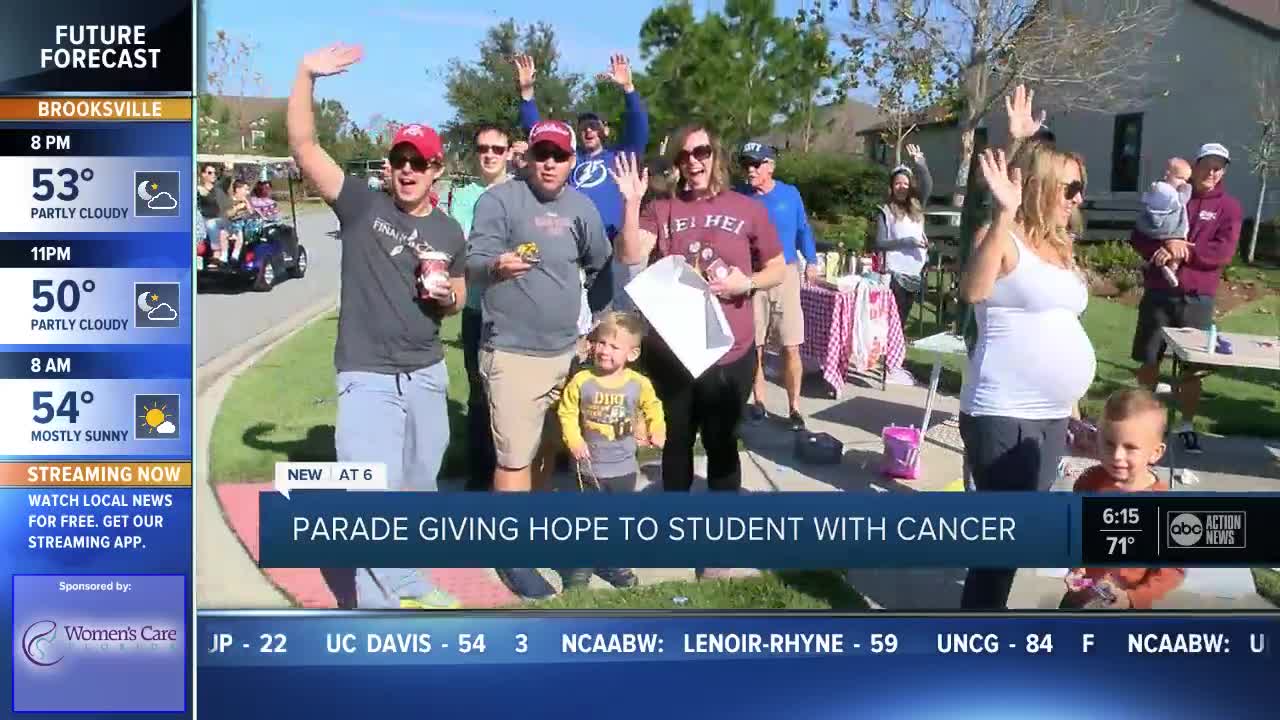 Pasco County neighborhood continues tradition to honor cancer victim