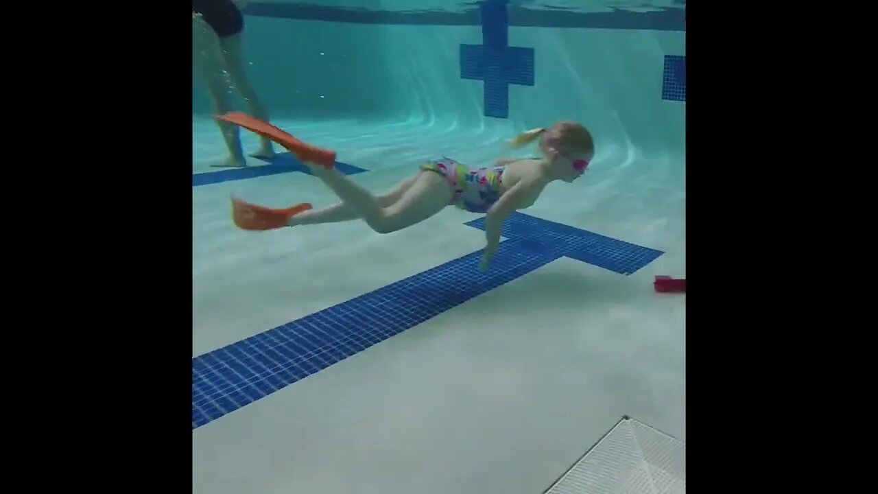 Swimming Across the Bottom of the Swimming Pool