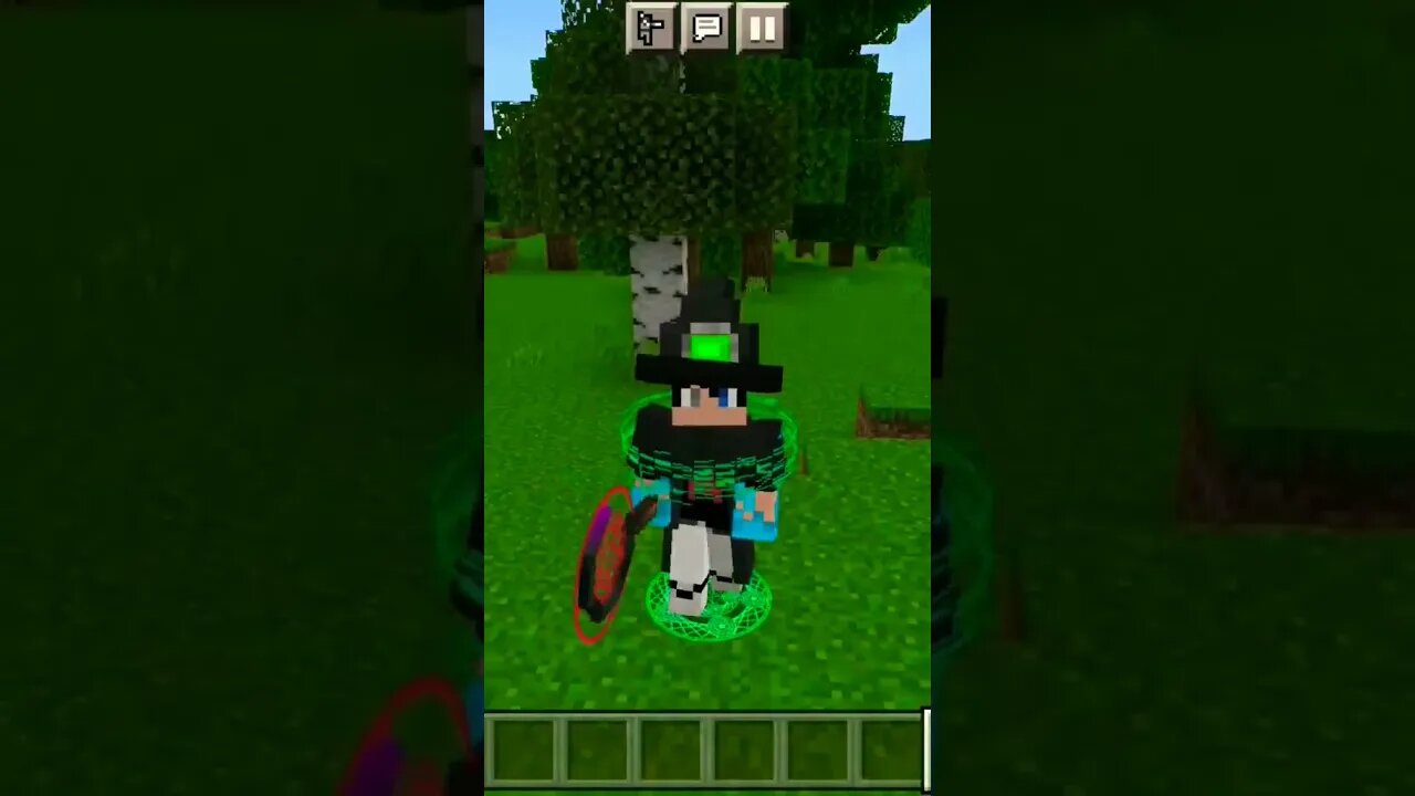 Virei um bruxo no minecraft!!!🧙♀️⛰#minecraft #viral #shorts #fypシ
