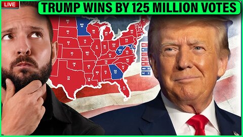 ELECTION DAY 2024 | TRUMP'S SET TO WIN THE 2024 ELECTION BY 125 MILLION VOTES! | MATTA OF FACT 11.5.24 2pm EST