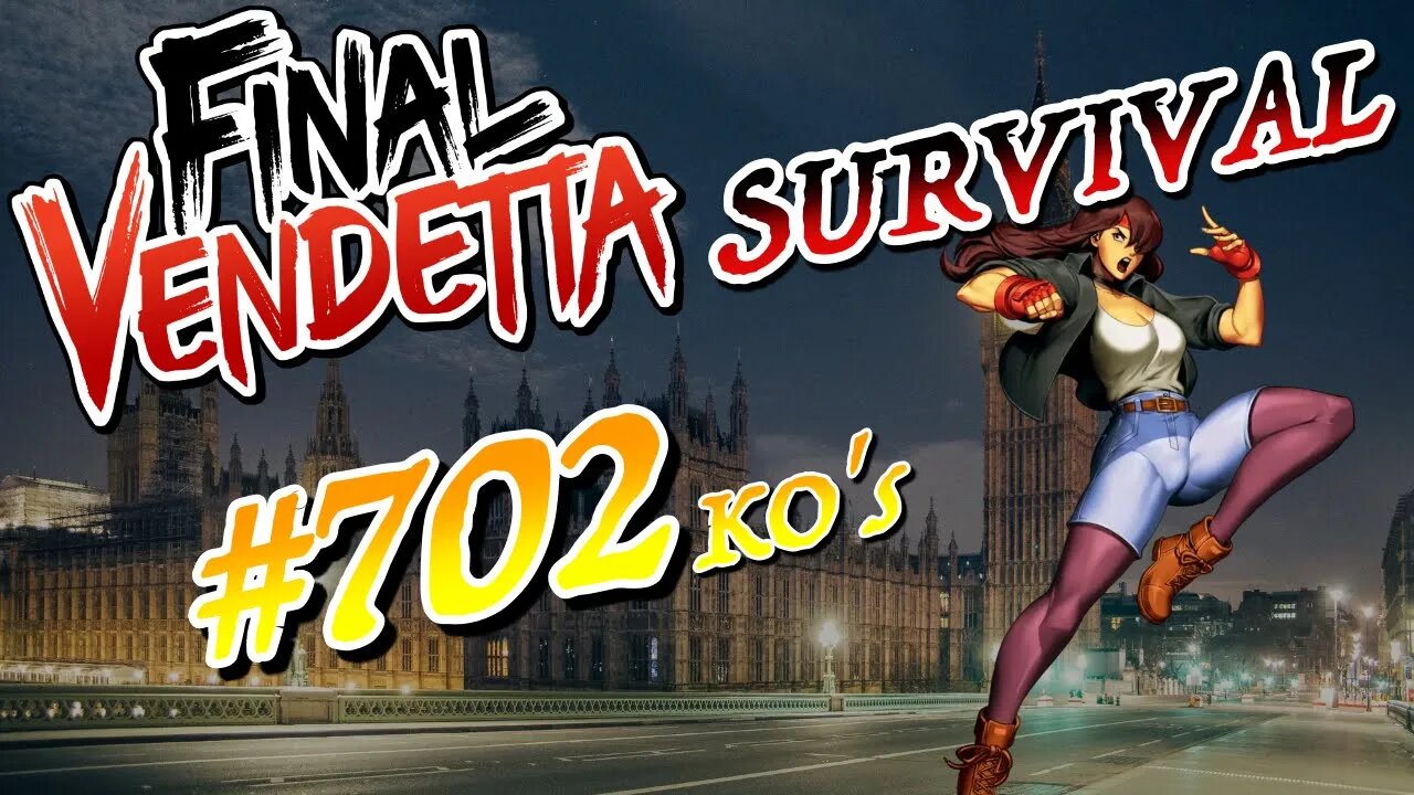 Final Vendetta 🕹️ Survival Mode 👾 KO's: 702 | Claire - (Nintendo Switch) ​​🎮​