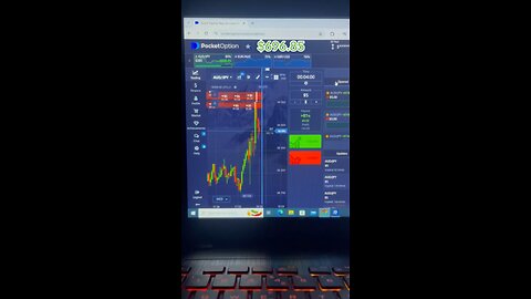 Profited $696 in 4 minutes trading