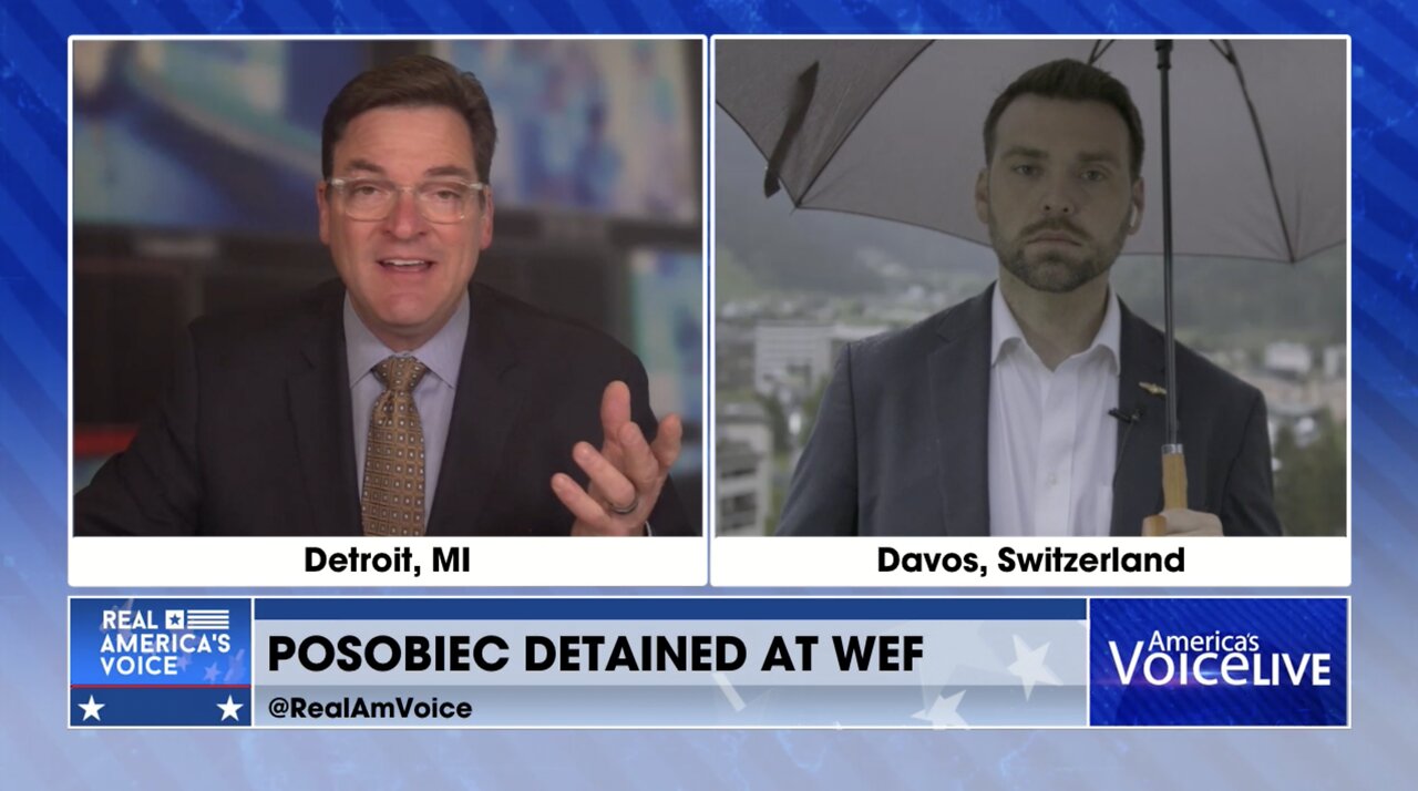 Jack Posobiec Detained at the World Economic Forum