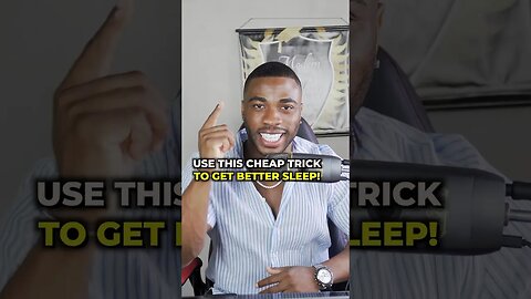 Use this cheap trick to get better sleep
