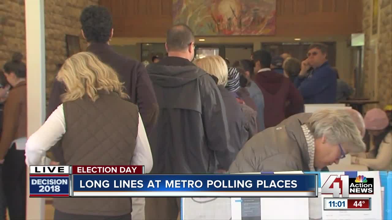 Voters turn out enmasse in Kansas City