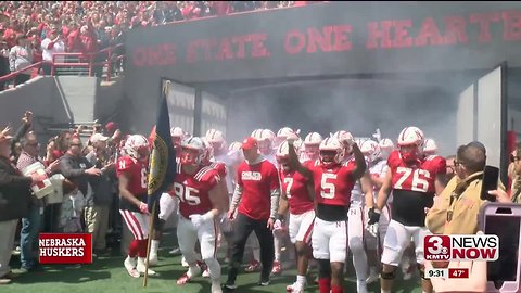 Red team beats the White in Nebraska spring football game