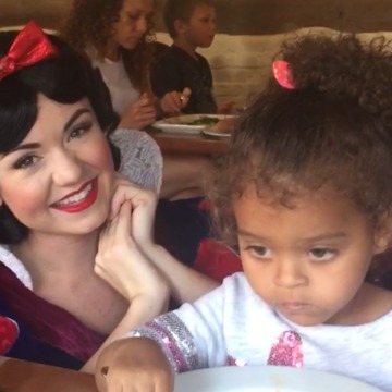 This Little Girl Doesn't Care About Snow White