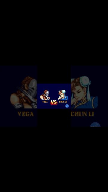 Vega vs Chun-Li #streetfighter #retrogaming