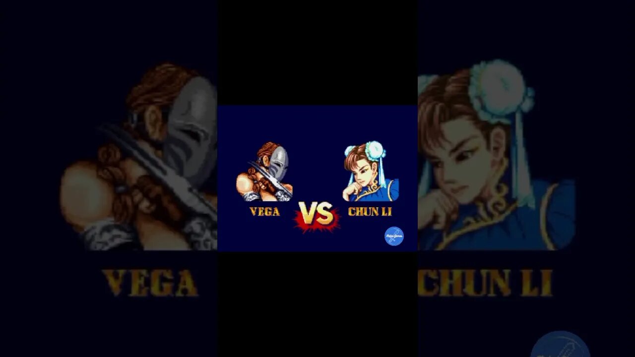 Vega vs Chun-Li #streetfighter #retrogaming