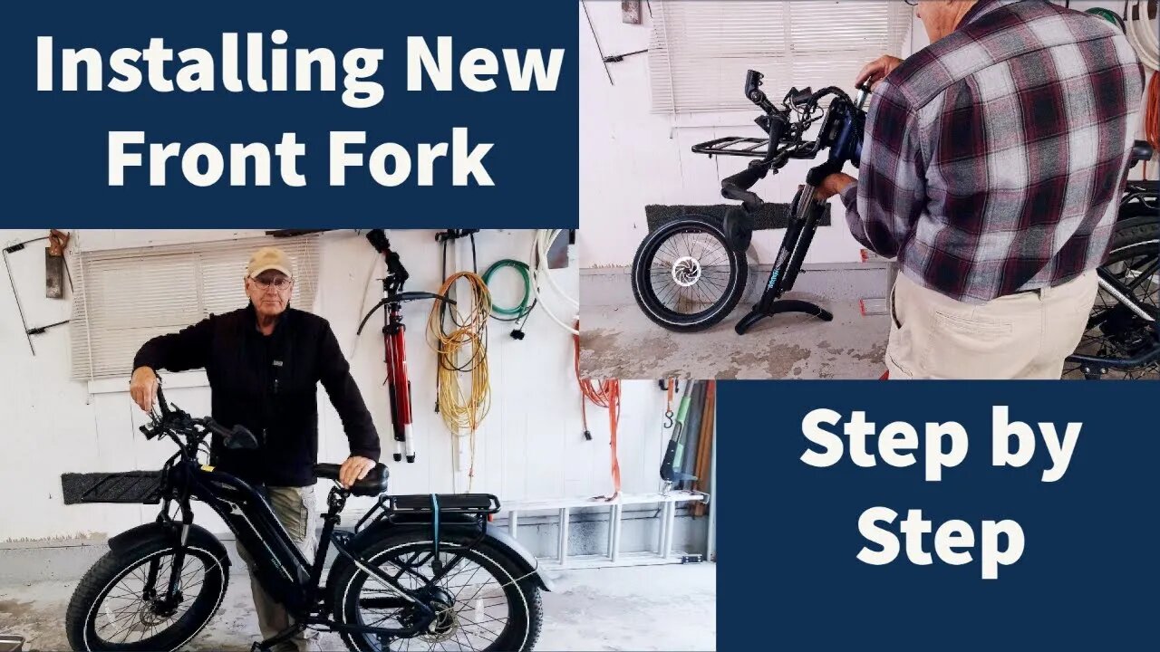 Replacing your bike or ebike's front fork - Magicycle