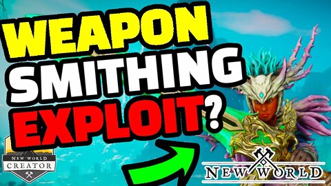 The CHEAP Way to Level WeaponSmithing - New World