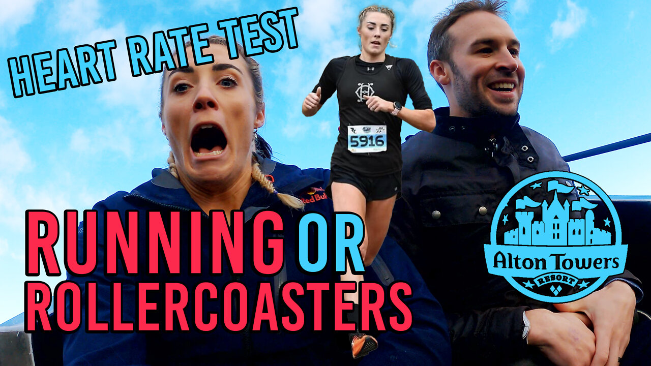 Heart Rate Test | Run vs Rollercoaster | What's Scarier?