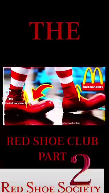 Red shoe 👠 Club ?Mac = son of man and the @Adrenechrome