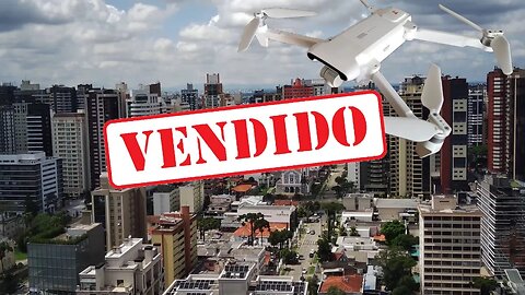 Vendi meu drone - Último voo