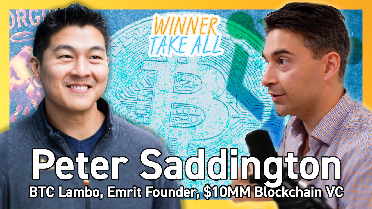 Bleeding Edge Entrepreneur Peter Saddington - Buying a BTC Lambo, Being Banned by YouTube, Emrit IoT