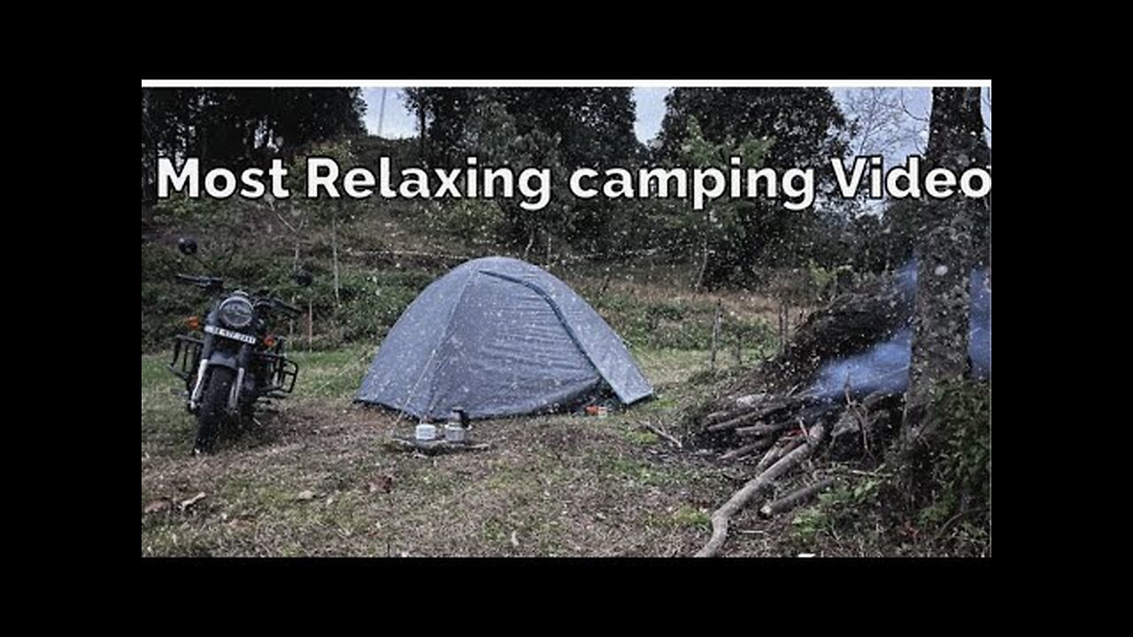 Solo adventure Camping on Classic 350 reborn. INDIA/ Solo motocamping/ Ladhak carrier.