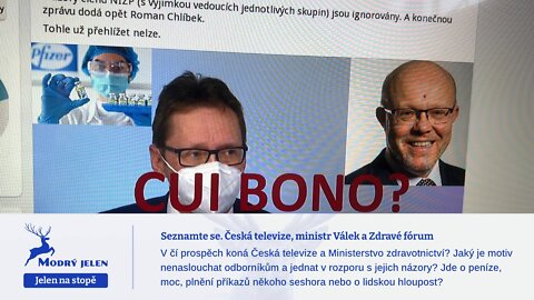 Seznamte se. Česká televize, ministr Válek a Zdravé fórum