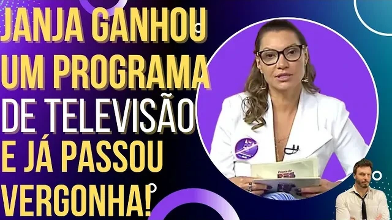Janja tenta ser apresentadora de TV e vira piada de novo!