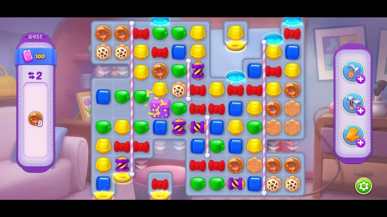 Playrix Homescapes Gameplay Walkthrough Level 6451