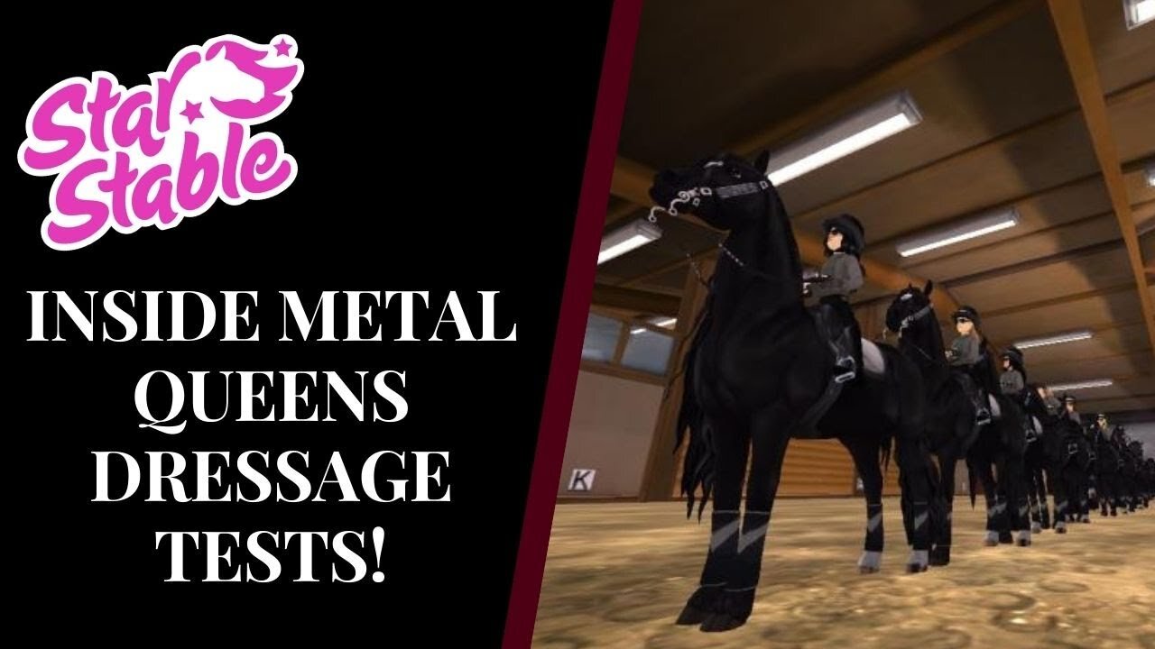 INSIDE A METAL QUEENS DRESSAGE TEST! Star Stable Quinn Ponylord