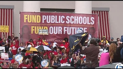 Teachers rally at Capitol