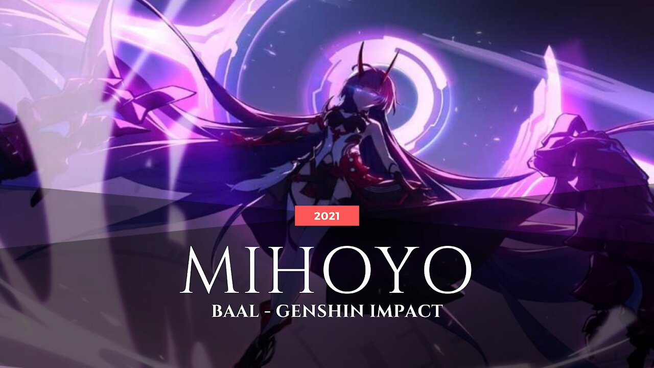 Baal-Genshin Impact by Mihoyo