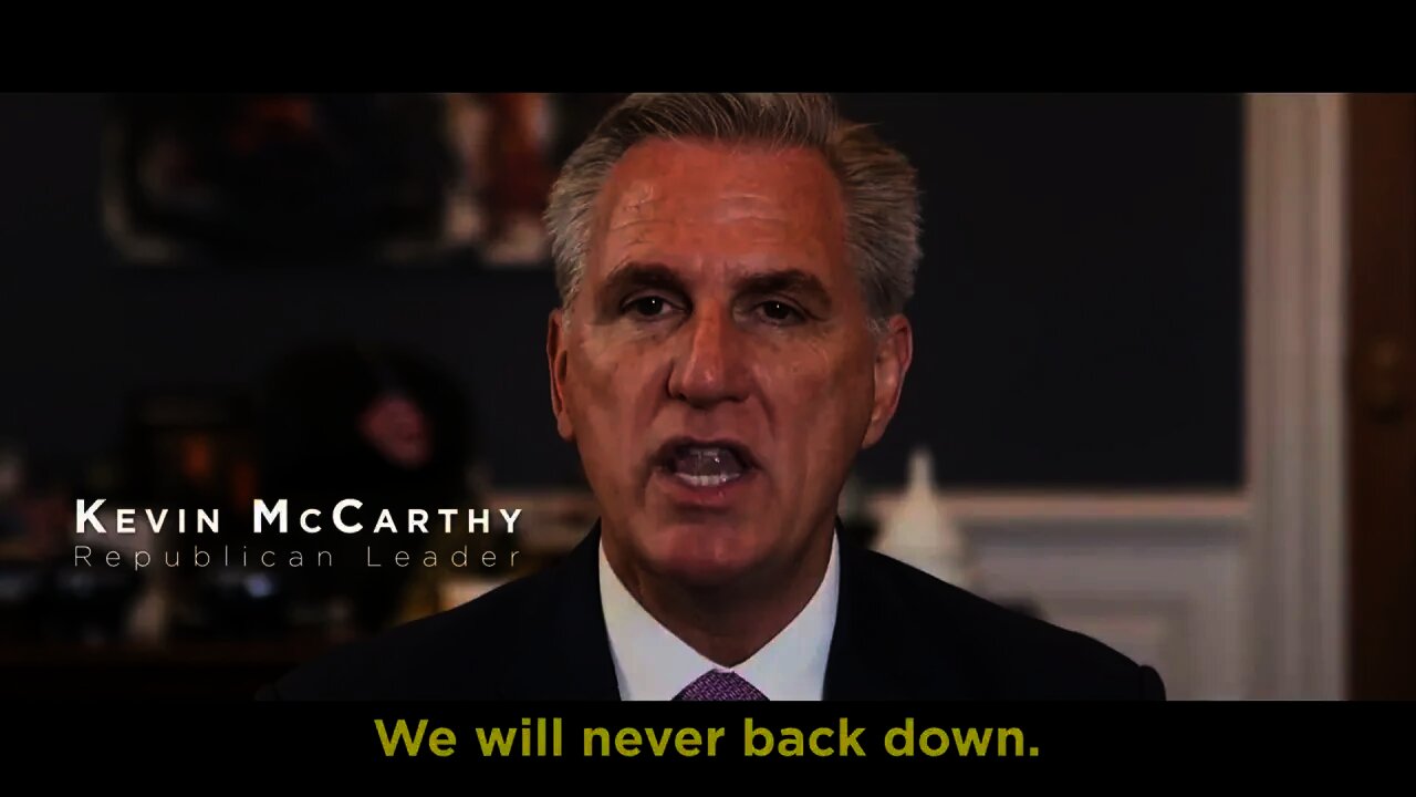 RINO Kevin McCarthy pitches House GOP’s vision to ‘save America’ in new ad
