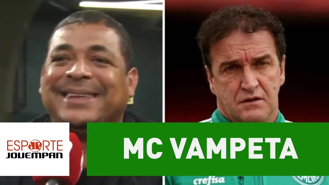 Vampeta canta "Malandramente" para comentar volta de Cuca