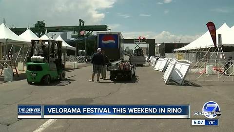 Velorama Festival this weekend in RiNo