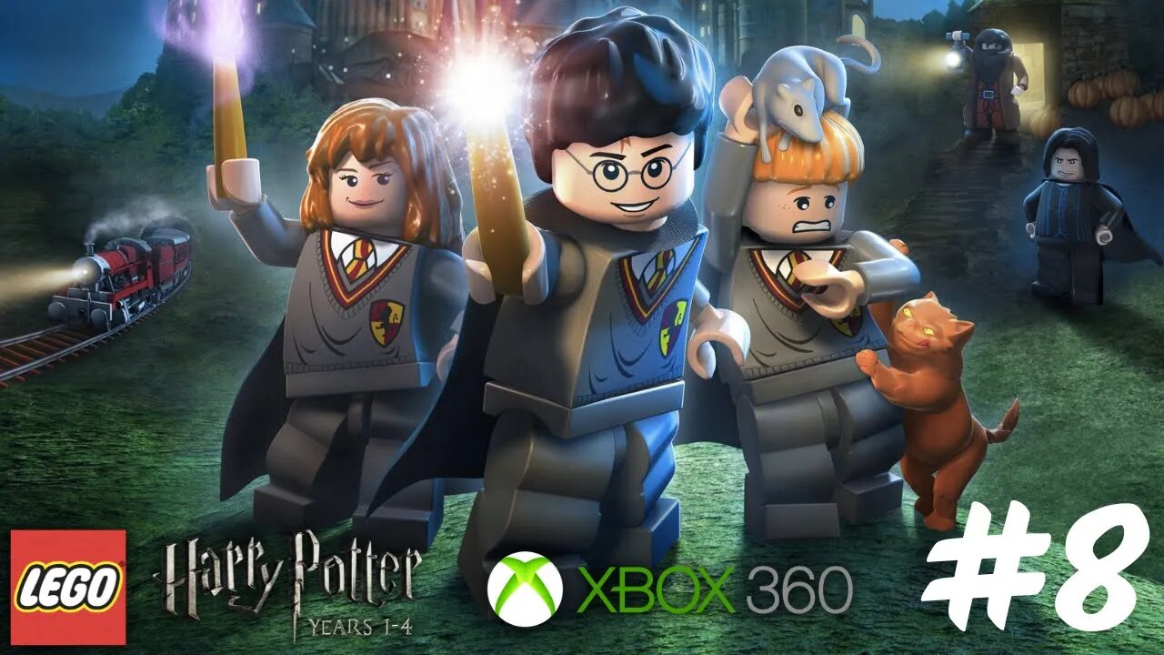 Lego Harry Potter: Years 1-4 Walkthrough Gameplay Part 8 | Xbox 360 (No Commentary Gaming)