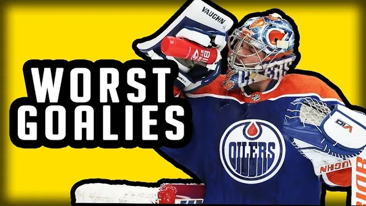 NHL/ 6 WORST Goalies 2023-24 (So far)..