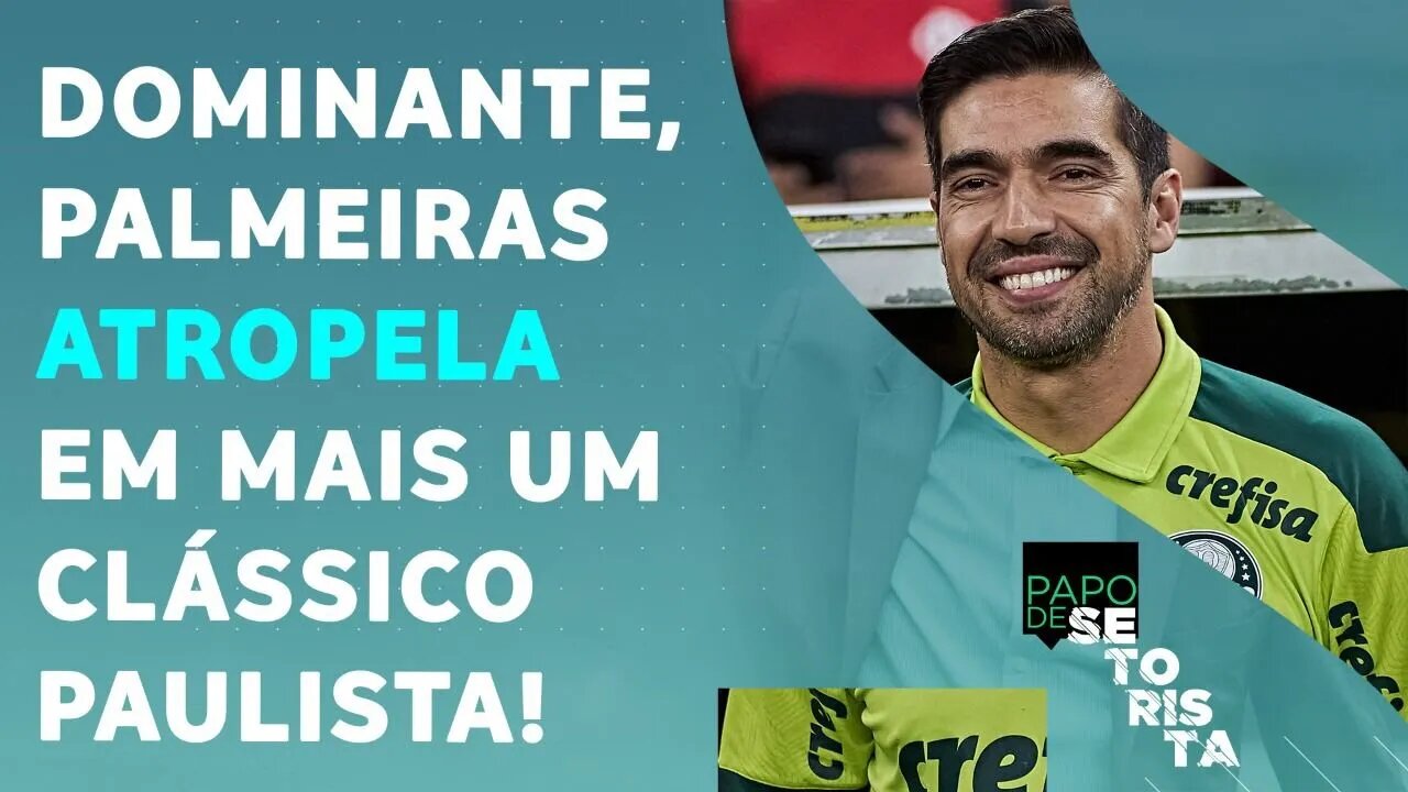 É UM EXAGERO dizer que o Palmeiras "NÃO TEM MAIS RIVAL" em SP? | PAPO DE SETORISTA – 25/04/22