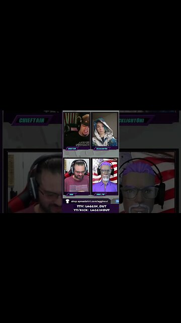 GGWP Eric July! Join us Fridays, 8pm EST #lagginoutlegion #lagginout #lagginoutlive #funny #podcast