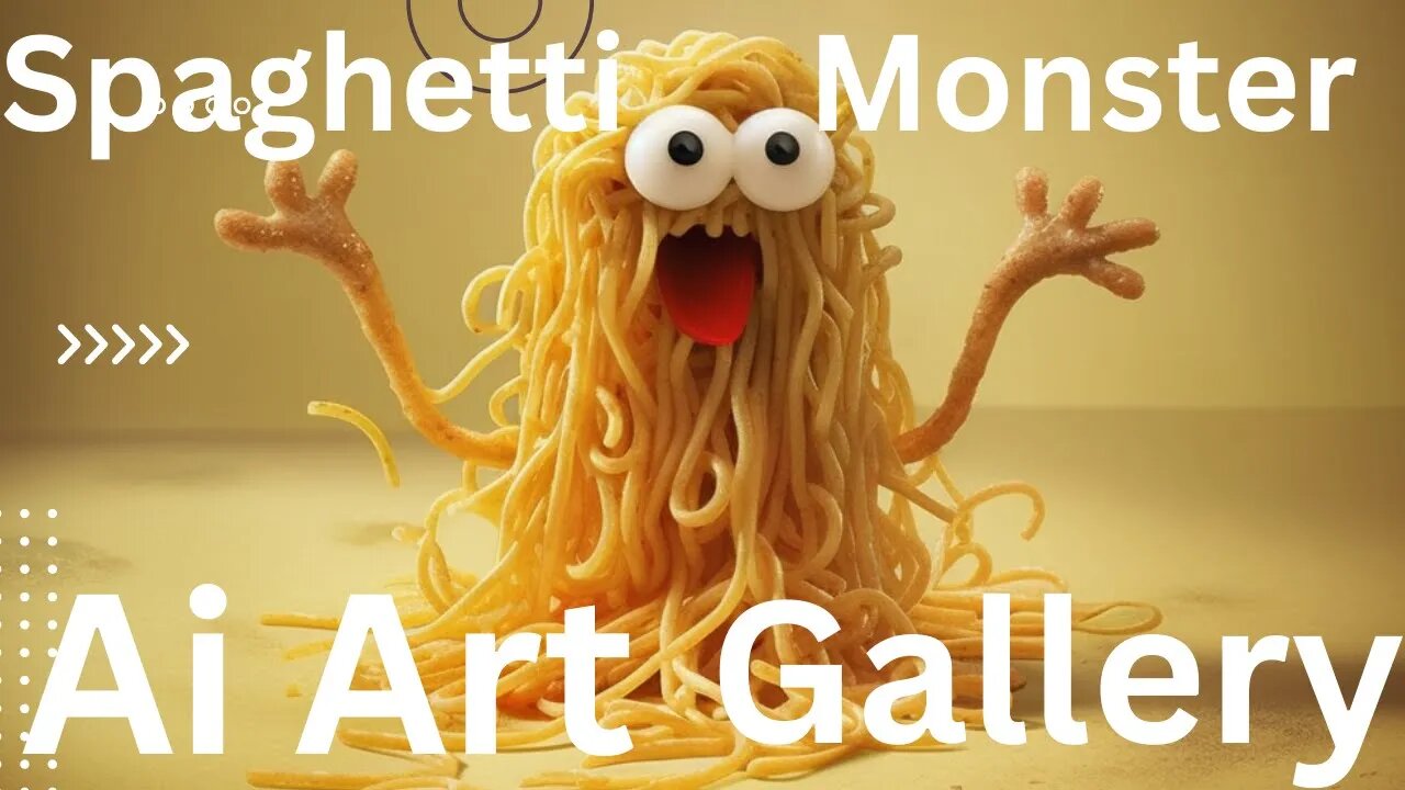 Spaghetti Monster Ai Art gallery #aiart #spaghetti #midjourney