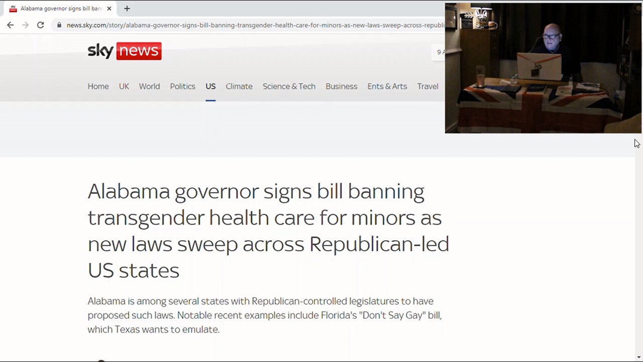 Transgender agenda of butchering children's biological sexuality is to stop in Alabama.