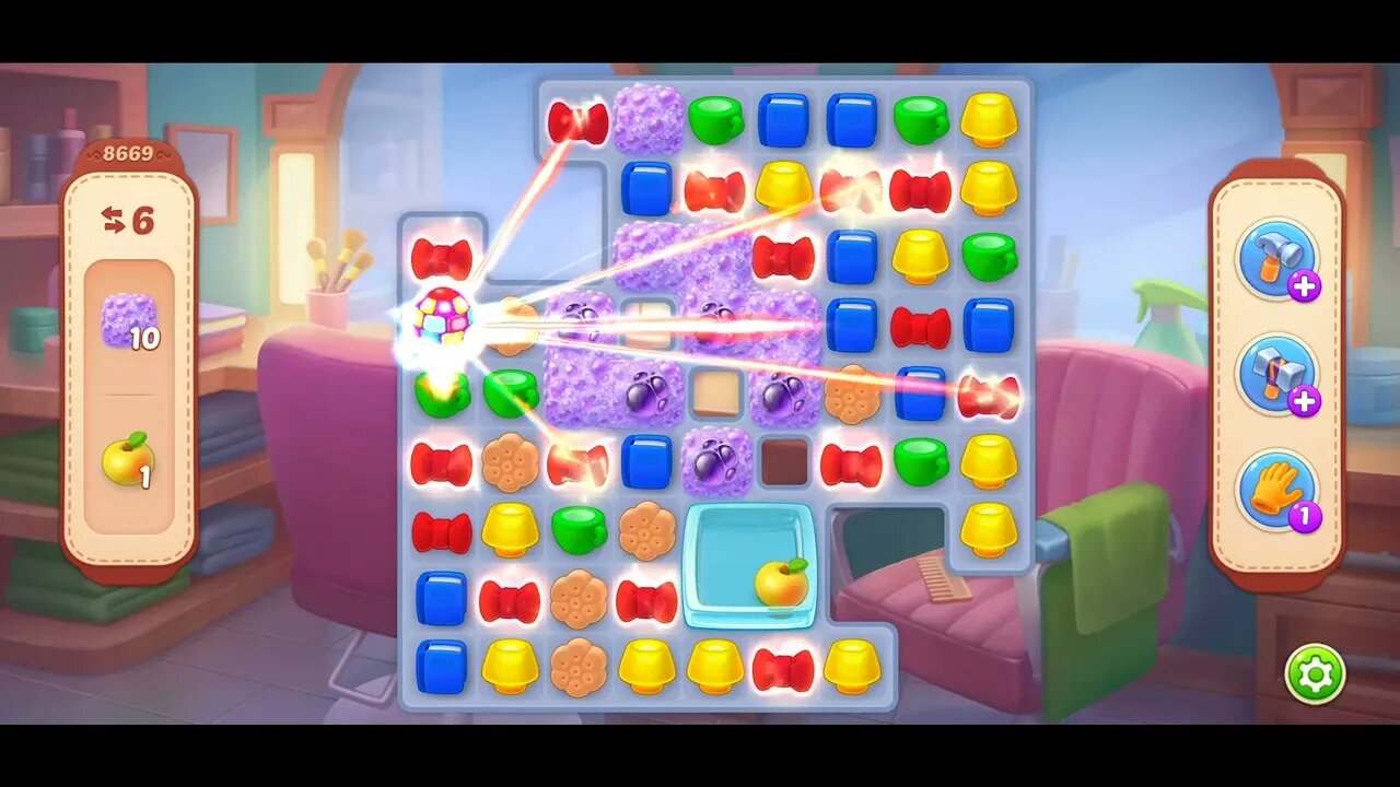 Playrix Homescapes Gameplay Walkthrough Level 8669