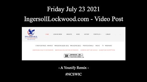 💥 Jul 23 2021 - Ingersoll Lockwood - Dawn Is Comin - Q+ They Will Pay 2021