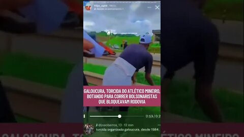 Goloucura desobstruindo rodovia paralisada por caminheoneiros