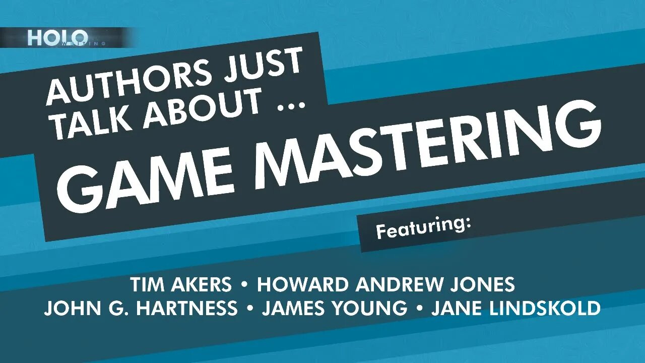 Authors Just Talk About Game Mastering