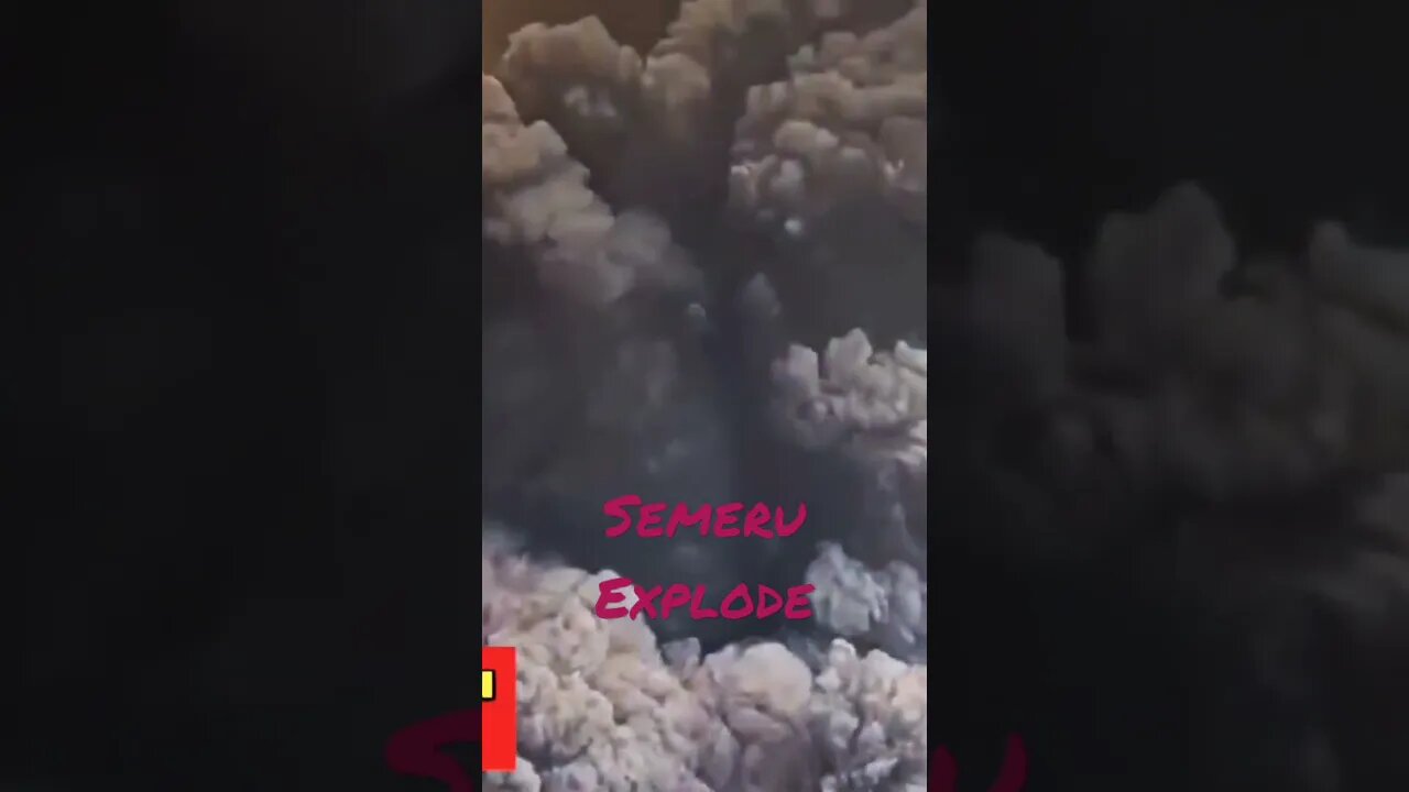 #Semeru Explode