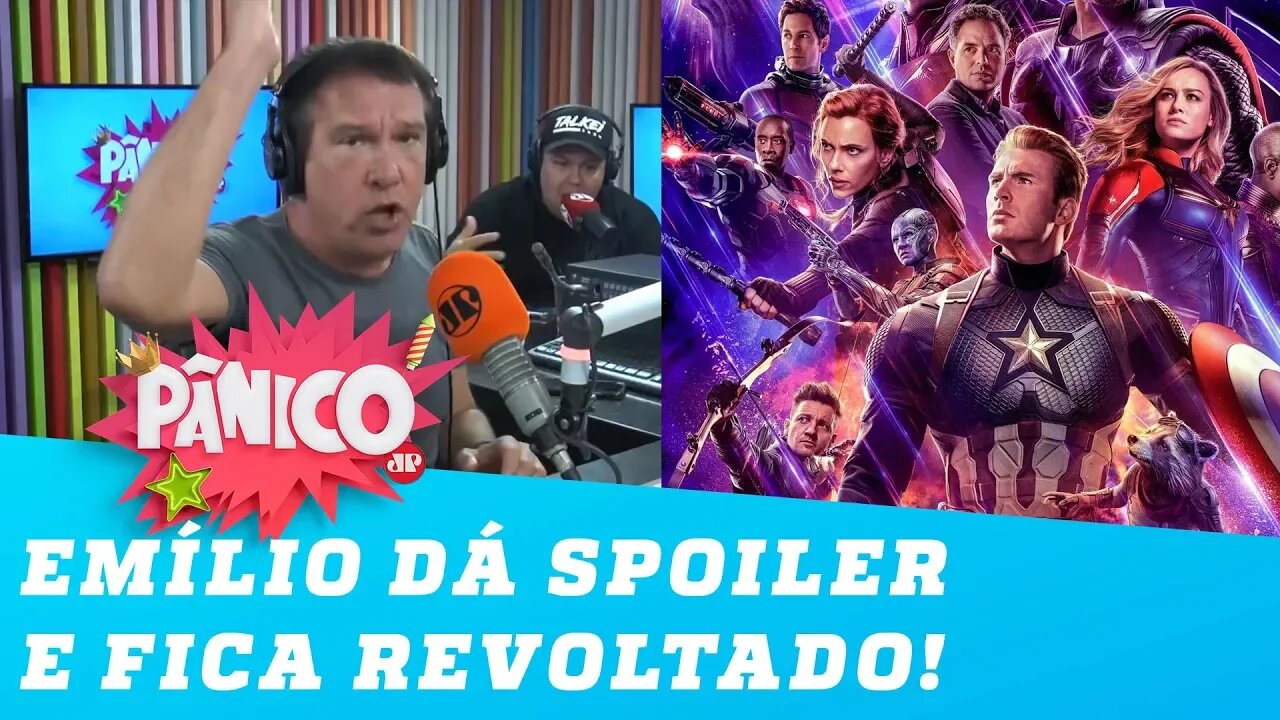 Emilio dá SPOILER de Vingadores e fica REVOLTADO