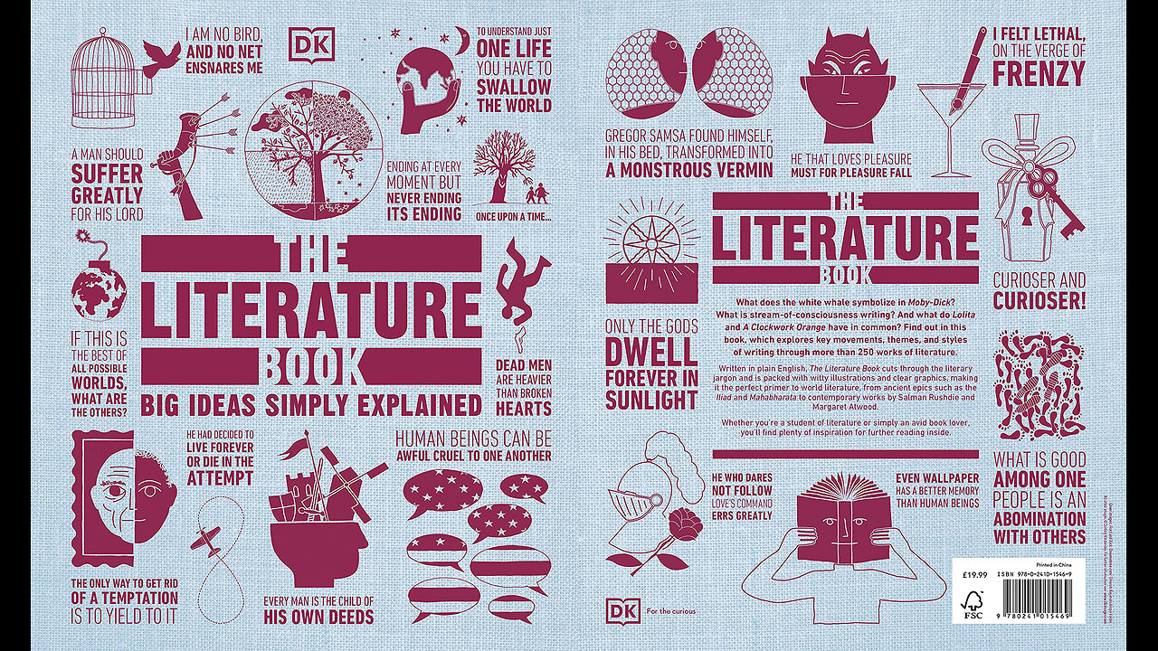 The Literature Book: Big Ideas Simply Explained