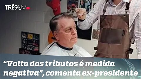 Bolsonaro critica proposta da Fazenda de reoneração dos combustíveis e projeta inflação maior