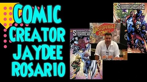 Interview with Comic Creator Jaydee Rosario #stormchasers #comics #indycomics #kickstarter